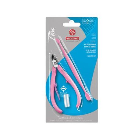 Alicate mundial flex cut+espatula 168