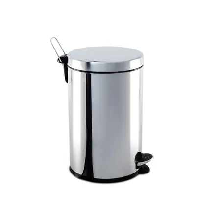 LIXEIRA BRINOX INOX COM PEDAL