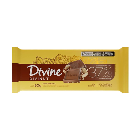 DIVINE BARRA CHOC DIVINUT 70G
