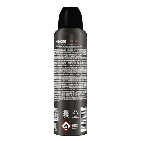 Desodorante Aerossol Rexona Men Clinical Clean 150Ml 360-1