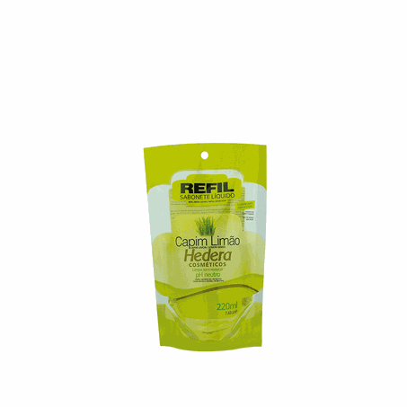 Sabonete líquido hedera sachê 200ml capim limao