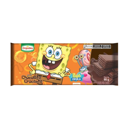 WAFER ORQUIDEA CHOCO CROC 90G