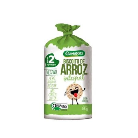 Bisc arroz guimaraes integral org 80g