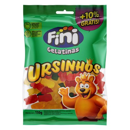 BALAS DE GELATINA SORTIDA URSINHOS FINI