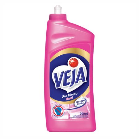 LIMPADOR VEJA U.DIRETO FLORAL 900ML