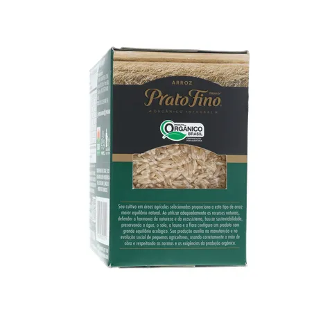 ARROZ PRATO FINO 500G ORGANICO 360-26