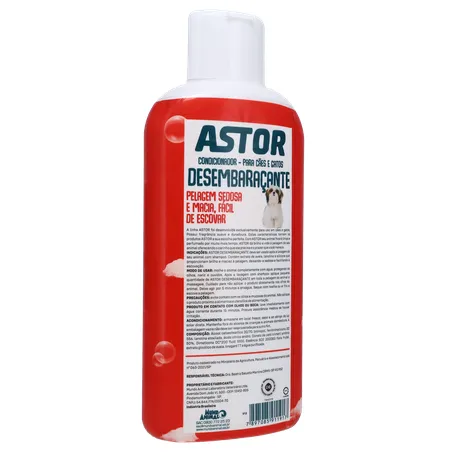 CONDICIONADOR ASTOR DESEMBARACANTE CAES E GATOS 500ML 360-15