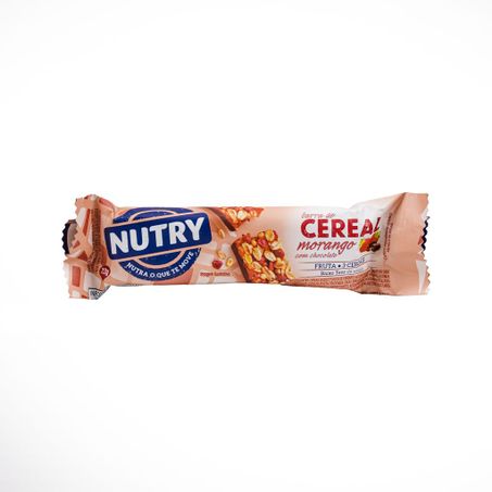 BARRA DE CEREAL DE MORANGO COM CHOCOLATE 22G