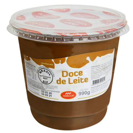 Doce de leite miriam 990gr