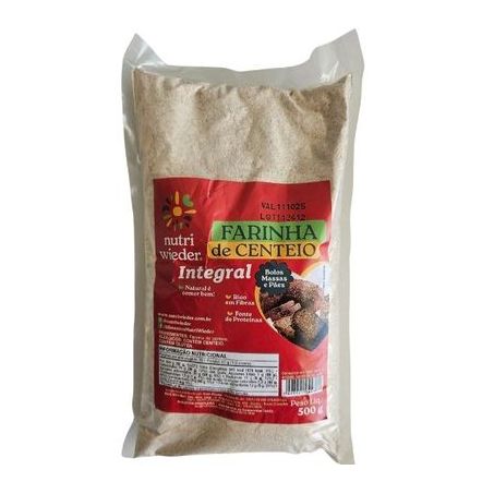 FARINHA DE CENTEIO NUTRI E VIDA INTEGRAL 500G