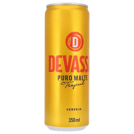 Cerveja Lager Devassa Puro Malte Tropical Lata 350ml 360-34
