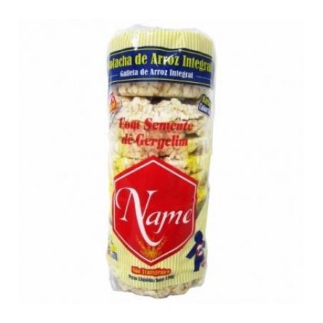 Biscoito de arroz Name Gergelim 120g
