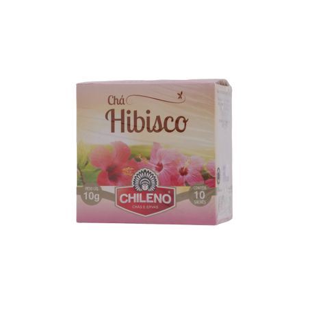 Chá de Hibisco Chileno Caixa com 10un - 10gr 360-2
