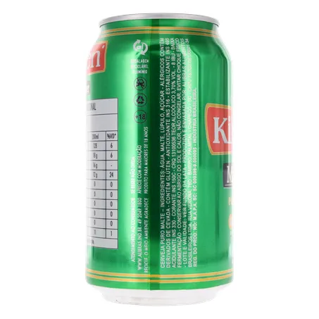 CERVEJA KILSEN MALZBIER PURO MALTE LATA 350ML 360-27