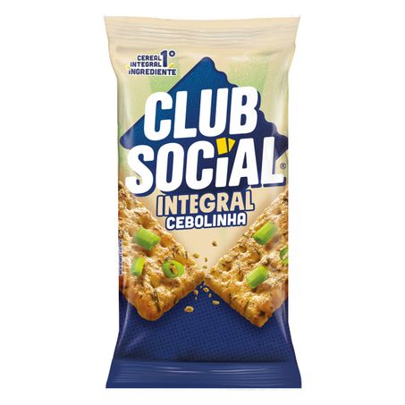 PACK BISCOITO COM CEBOLINHA INTEGRAL CLUB SOCIAL