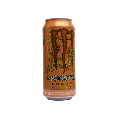 Energético Monster Energy Dragon Ice Tea Peach Lata 473ml 360-58