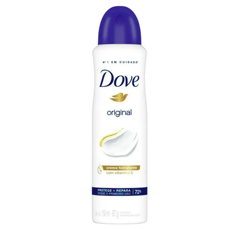 Antitranspirante Aerossol Dove Frasco Spray 150ml - Caixa com 1un - 91gr