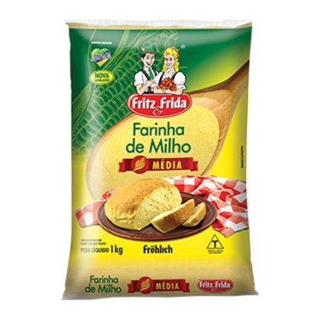 Farinha milho fritz media 1kg