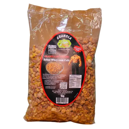 GRANOLA WHEY E CAFÉ 1K - REALCE DO SABOR