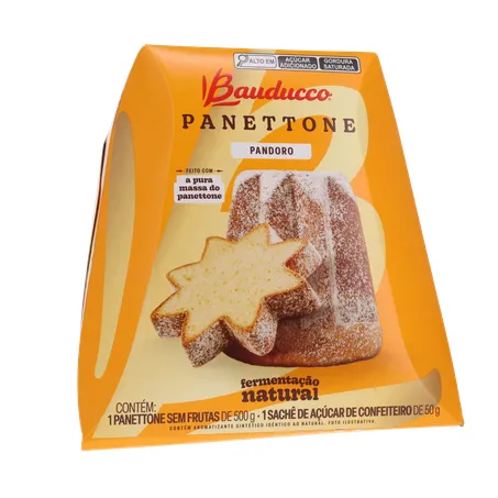 PANETTONE PANDORO BAUDUCCO 500G 360-17