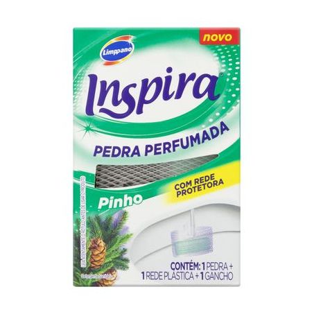 Pedra Sanitária Inspira Pinho com Suporte Embalagem 1UN
