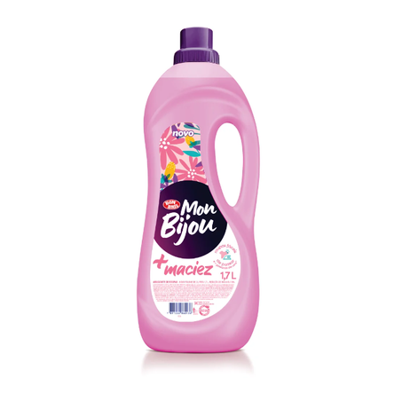 Amaciante de Roupas Mon Bijou + Maciez Frasco 1.7lt