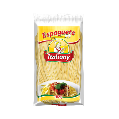 MASSA FRESCA ESPAGUETE ITALIANY 500G