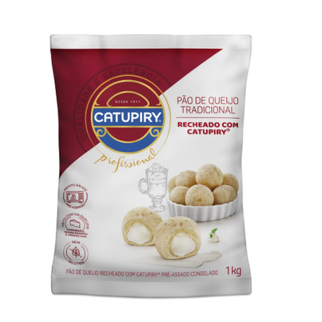 Pão de Queijo Catupiry Recheado com Catupiry 390G