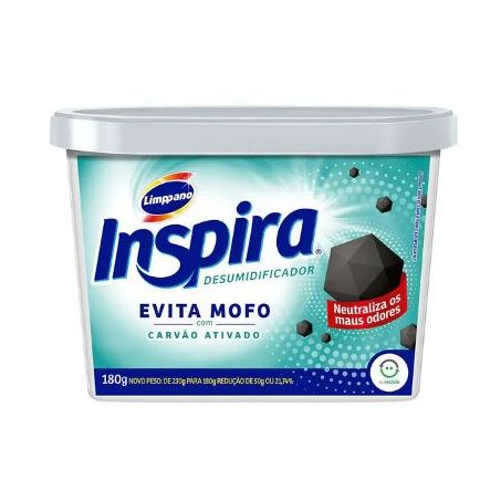 Evita mofo inspira carvao ativado 180gr