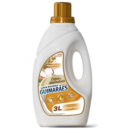 LAVA ROUPAS LIQ. GUIMARAES 3L COCO E AMENDOAS