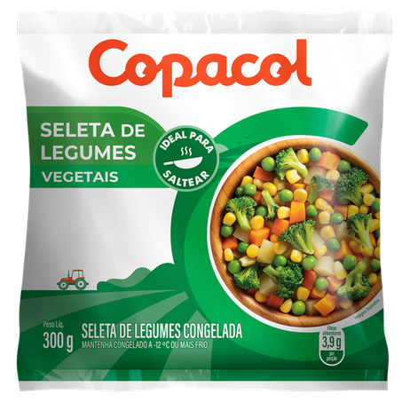 Seleta Legumes Copacol Congelado Pacote 300g 
 