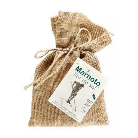 FLOR DE SAL MARNOTO 250G EM SACO DE JUTA
