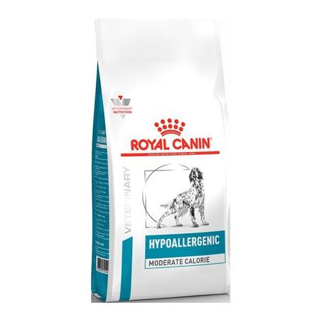 Ração Seca Royal Canin Veterinary Diet Hypoallergenic Moderate Calorie para Cães Adultos com Sensibilidades Alimentares 2Kg