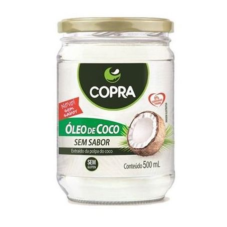 Óleo de Coco Sem Sabor Copra 500ml
