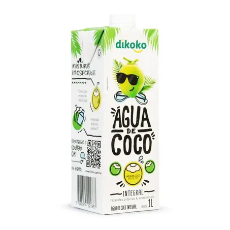 Agua Coco Dikoko 1l Integral