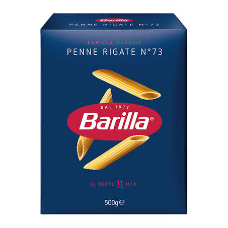 Massa sêmola penne rigate barilla 500g