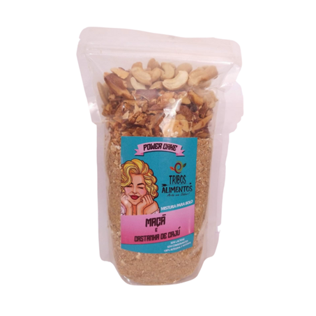 MIX BOLO MACA +CASTANHA DE CAJU 230G - TRIBUS