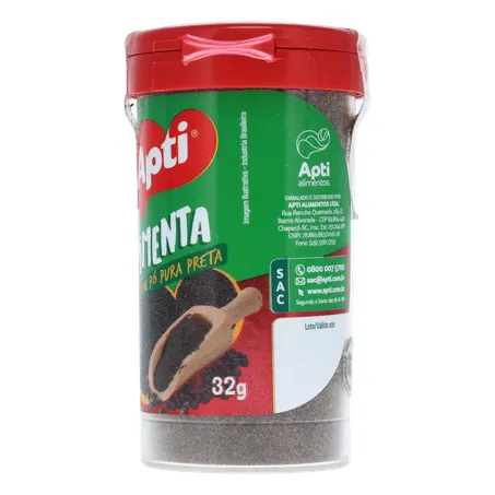 Pimenta Em Pó Pura Preta 30G 360-5