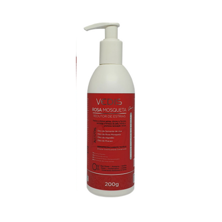 Creme hidratante rosa mosqueta vedis 200g