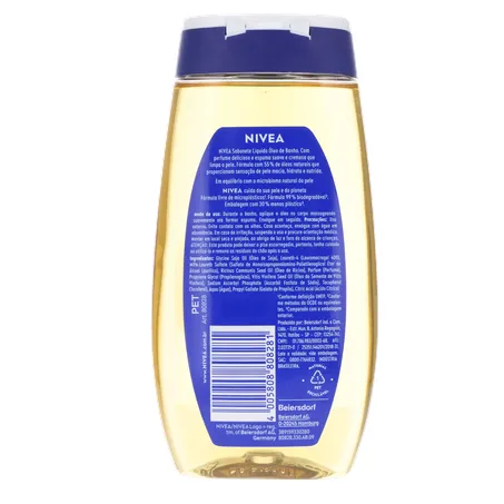 Sabonete Líquido em Óleo Nivea Natural Oil Embalagem 200ML 360-2