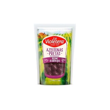 AZEITONA PRETA LA VIOLETERA 170GR S/CARO