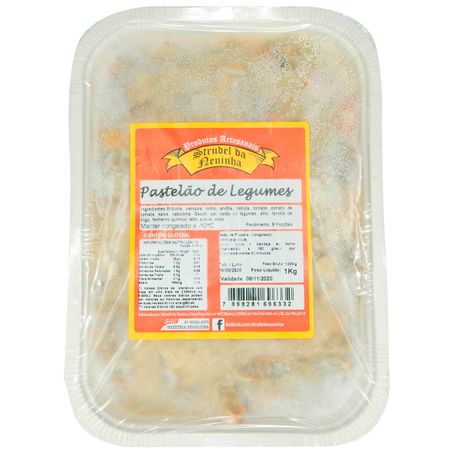 PASTELAO STRUDEL DA NENINHA LEGUMES 1KG