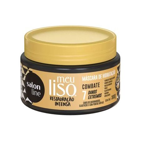 Máscara de Tratamento Salon Line Meu Liso Restauração Intensa 300G