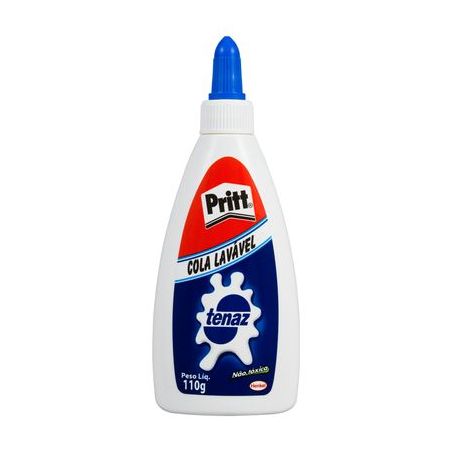 Cola Líquida Lavável Pritt Tenaz Frasco 110gr