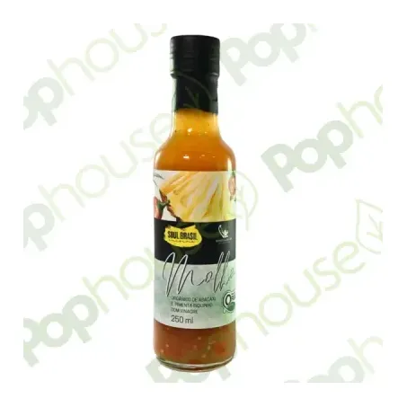 MOLHO ORG DE ABACAXI E PIMENTA BIQUIONHO 250ML - S