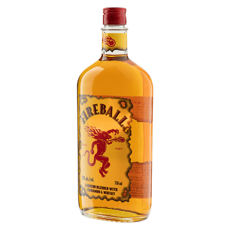 Licor fireball canela whisky lt