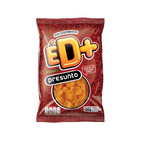 SALGADINHO ED+ MILHO CHIPS PRESUNTO 100G