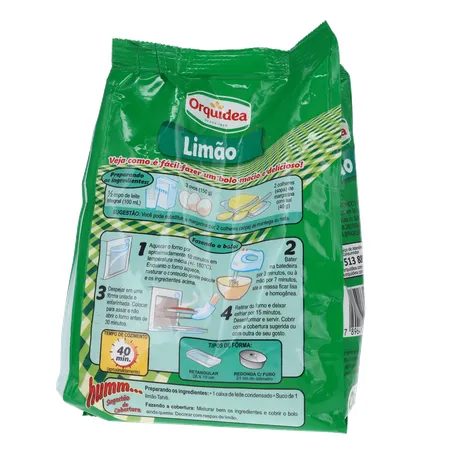 Mistura para Bolo Limão Orquídea Pacote 350g 360-19
