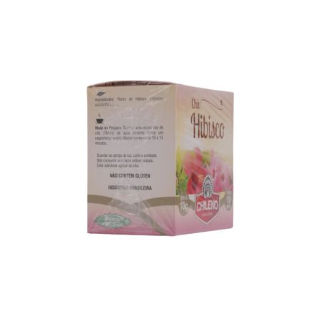 Chá de Hibisco Chileno Caixa com 10un - 10gr 360-49