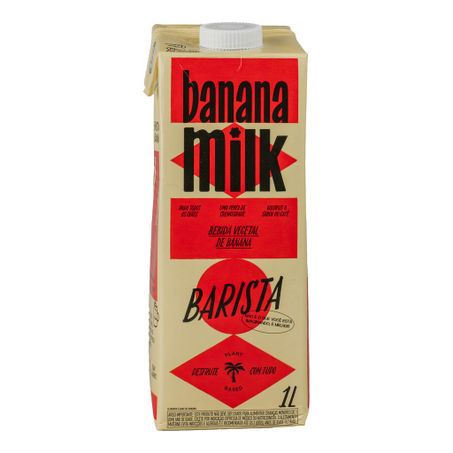 BEBIDA VEGETAL DE BANANA SABOR BARISTA 1L BANANA MILK